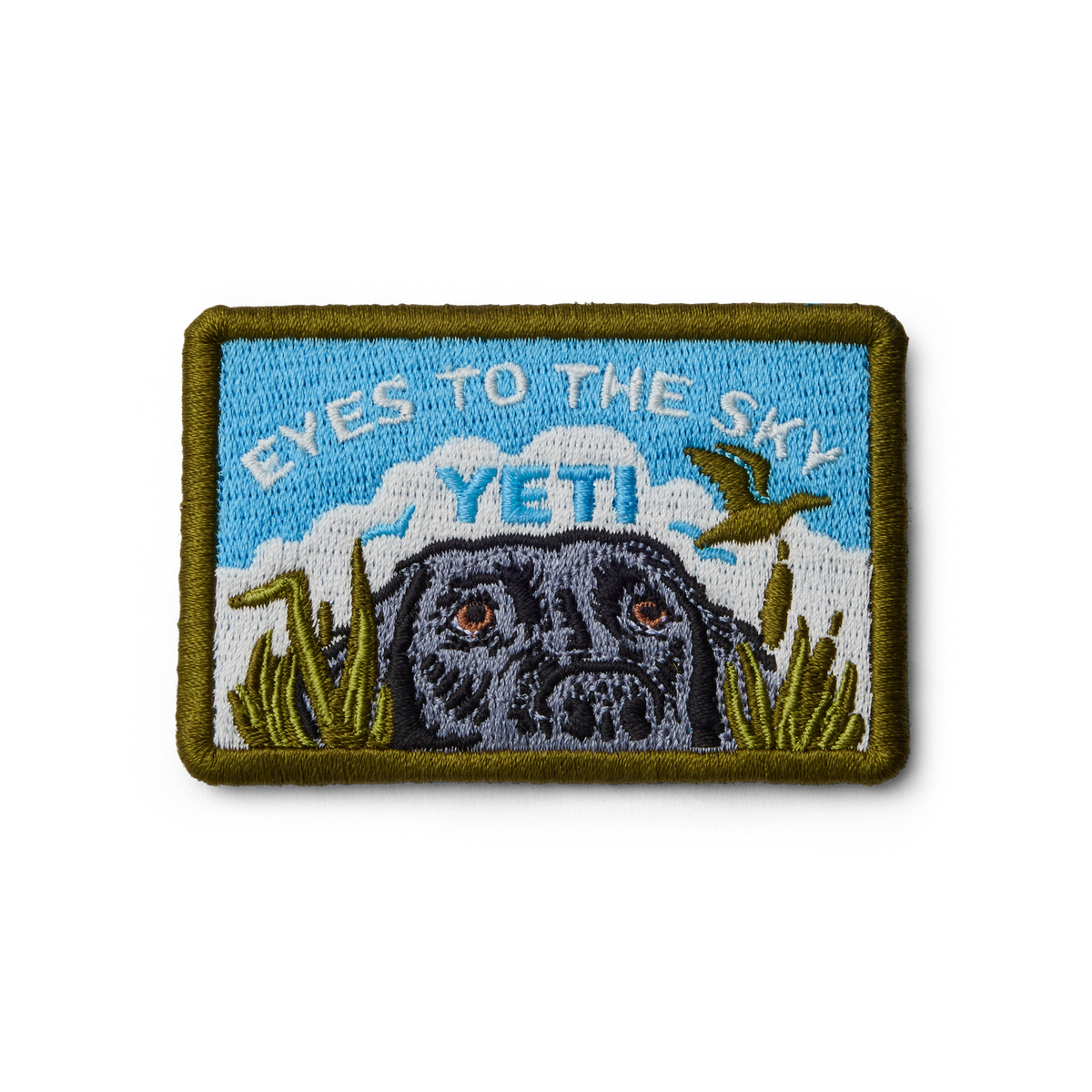 YETI Eyes to the Sky Patch Blue