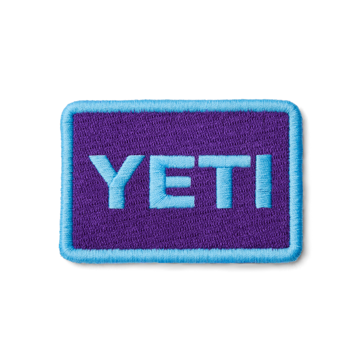 YETI Logo Bage Patch Pace Purple