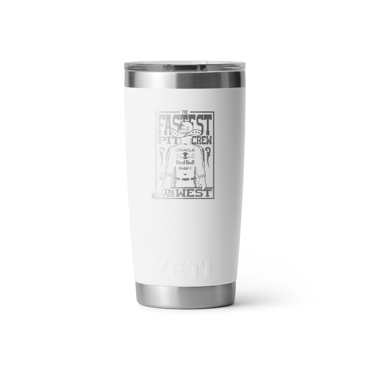YETI Oracle Red Bull Racing Rambler® 20 oz (591 ml) Tumbler - Fastest Pit Crew